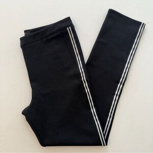 Ruti Black Pants with Stripes